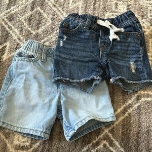 2 Baby Boy Jean shorts